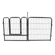 DURAFORCE 24 Panels 24x24 inch Dog Playpen Crate Fence Pet PlayPen Exercise Cage