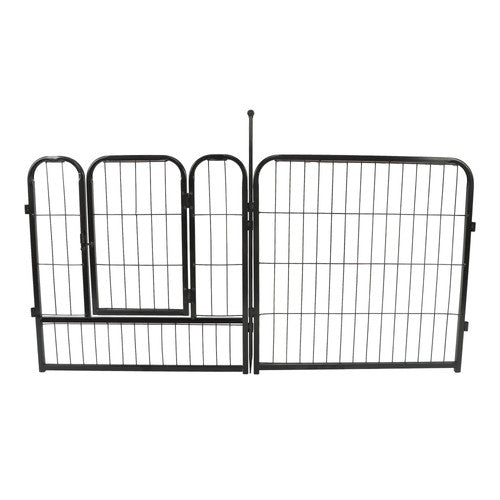 DURAFORCE 24 Panels 24x24 inch Dog Playpen Crate Fence Pet PlayPen Exercise Cage