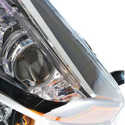 DURAFORCE Headlights LED Black Housing Left Side For 2017-2019 Toyota Corolla C L Le Eco