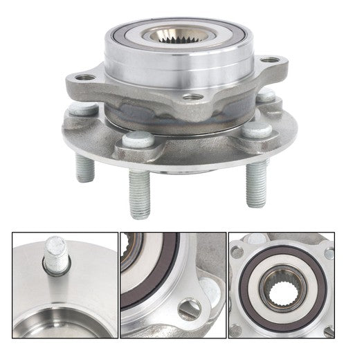 DURAFORCE 1pc Front Wheel Hub Bearing Assembly For Mitsubishi Lancer 2008 - 2015 4x4 AWD
