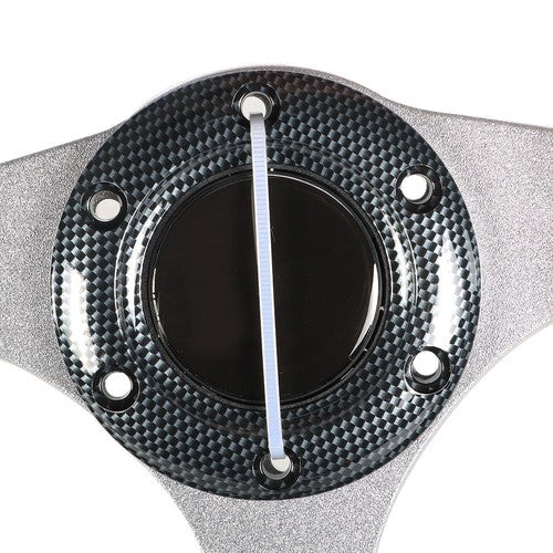 DURAFORCE Fit For Yamaha EZGO Club Car Golf Cart 12.5 inch Carbon Fiber Steering Wheel New