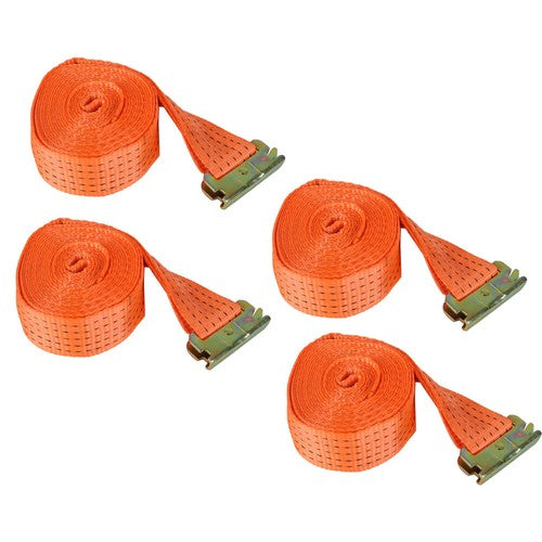 DURAFORCE 4-Pack 15' E-Track Ratchet Tie Down Strap Trailer Enclosed Cargo Van NEW