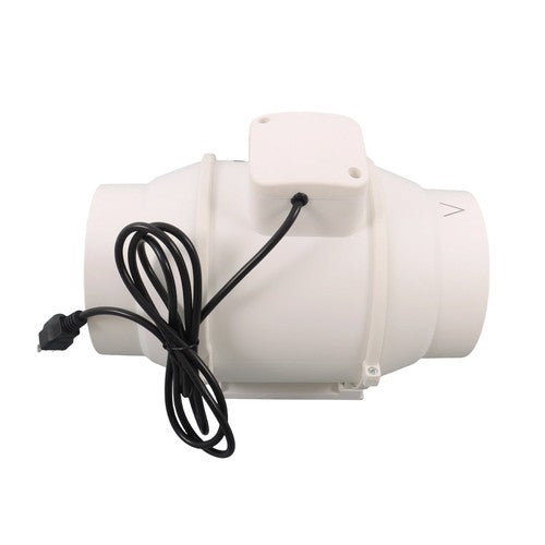 DURAFORCE 6 Inch Inline Duct Fan - 400 CFM Ventilation Exhaust Fan for Duct Vent Bathroom
