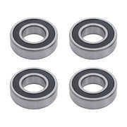 DURAFORCE 62/28-2RS Deep Groove Ball Bearings 4 Pcs 28mmx58mmx16mm Double Rubber Sealed
