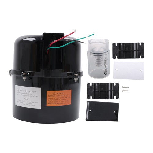 DURAFORCE Replaces 6310220F Pool Blower 6310241 1HP 120V Spa Air Blower 2.6A Silencer Kit