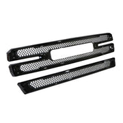 DURAFORCE Grille Covers Grill Overlay Gloss Black for 2019-2022 for GMC Sierra 1500 SLT AT4