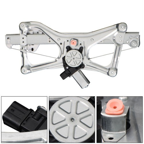 DURAFORCE For Honda Civic 2006 07-10 2011 Front Left Side Power Window Regulator w/ Motor
