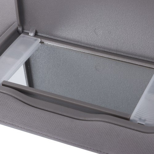 DURAFORCE Gray Plastic Passenger Side Sunvisor With Lights And Mirror For Honda CR-V 17-22