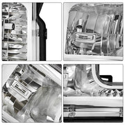 DURAFORCE Front Headlight For Ford F250 F350 F450 2020-2022 Halogen Left Single Clear Lens
