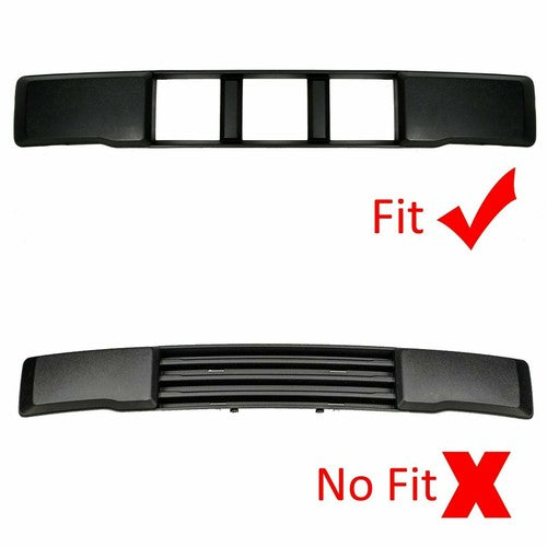 DURAFORCE Front Bumper License Plate Mounting Bracket Holder Cover For 2015-2017 Ford F150