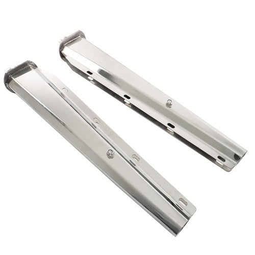 DURAFORCE For Semi Truck 30"Straight Mud Flap Hanger Stainless Steel 1 1/8 Bolt Tapered US