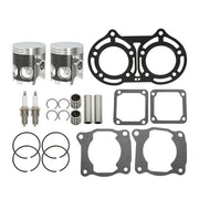 DURAFORCE For 1987-2006 Yamaha Banshee YFZ 350 64mm 64 Pro X Pistons Piston Set Gasket Kit