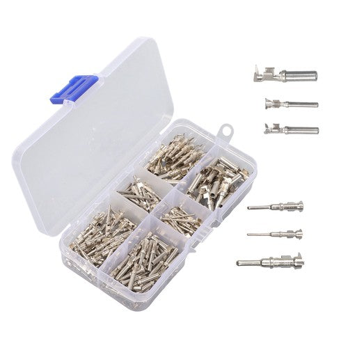 DURAFORCE 180Pcs Open Barrel Contacts Kit Wire Guage 22-12AWG for DTP DT Size 12 16 20