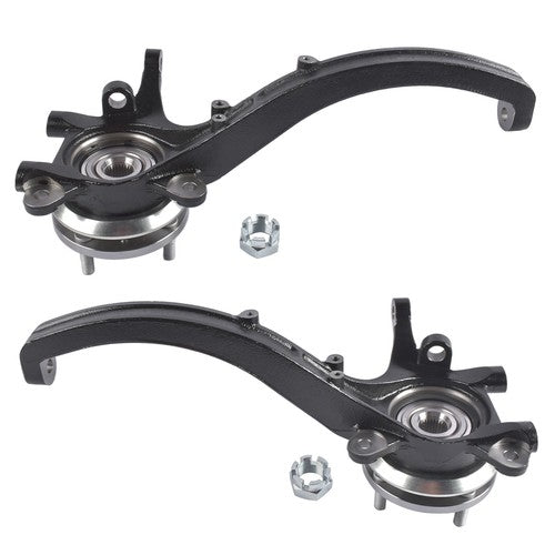 DURAFORCE 2Pcs Front Steering Knuckle Wheel Hub Bearing Assys For Hyundai Sonata 2002-2005