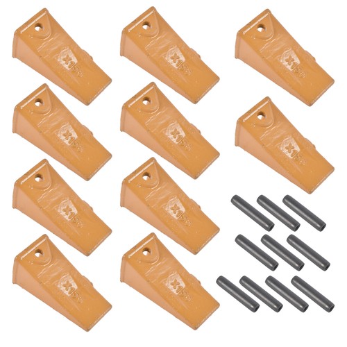DURAFORCE X156 X156S Dirt Teeth Bucket Teeth/Tooth with P156 Roll Pins 10PCS Alloy Steel