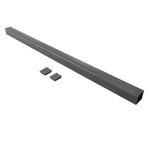 DURAFORCE RV Rear Standard 4" x 4" Bumper Bar W/Rubber Bumper Plug Cap Cover For RV Camper