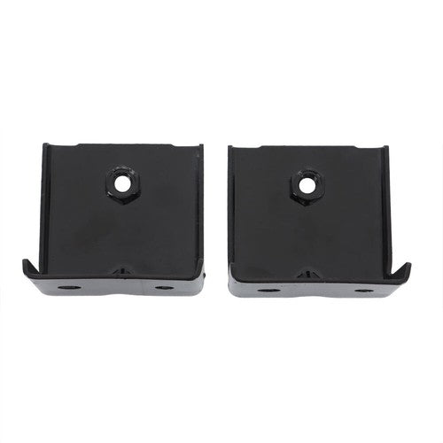 DURAFORCE Left+Right Side Black Metal Suit For 16-18 Silverado 1500 Front Bumper Bracket
