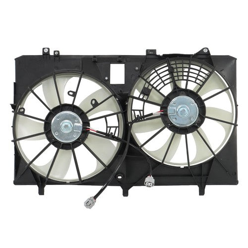 DURAFORCE Radiator Condenser Cooling Fan Assembly For Toyota Sienna Lexus RX350 2011-2016