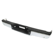 DURAFORCE Rear Chrome Step Bumper Assembly For Ford F150 04-06 W/ Object Sensor Holes
