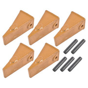 DURAFORCE X156 X156S Dirt Teeth Bucket Teeth/Tooth with P156 Roll Pins 5 PCS Alloy Steel