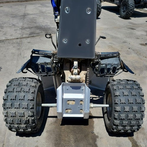DURAFORCE For Suzuki LTZ400 Z400 KFX400 Aluminum Swing Arm Skid Plate Guard Fit all years