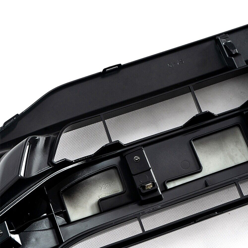 For 2019-2021 Honda Civic 3Pcs Front Upper Grille&Headlight Eyelid Molding Trim