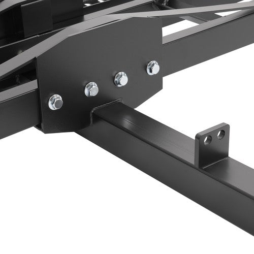 DURAFORCE 500LBS Hitch-Mount Motorcycle Carrier Hitch Mount Dirt Bike Hauler Rack For SUV