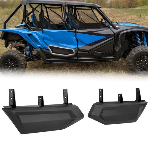 DURAFORCE Black Rear Lower Door Panels Insert For Honda Talon 1000X 4 20-24 08P71 HL7 A20