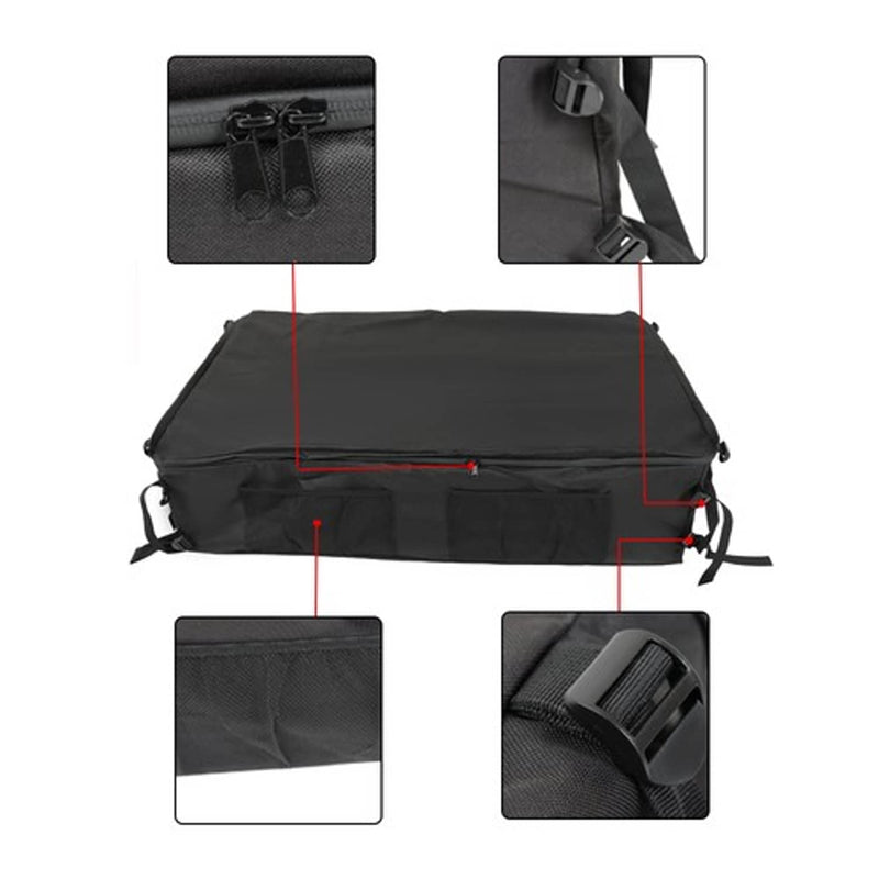 DURAFORCE Golf Cart Cargo Bag Fit For Club Car EZGO Yamaha 4-Seats Golf Cart Back Seat US
