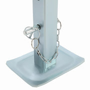 DURAFORCE Adjustable Drop Leg Foot pad w/Pin For Jacks w/2”Square Tube For Trailer 8000LBS