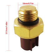 DURAFORCE Fit For 19206-102-000 HiSun Water Temperature Fan Switch Radiator Sensor