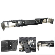 DURAFORCE Fit For Ford F150 09-14 Steel Rear Bumper Assembly Styleside With Sensor Holes