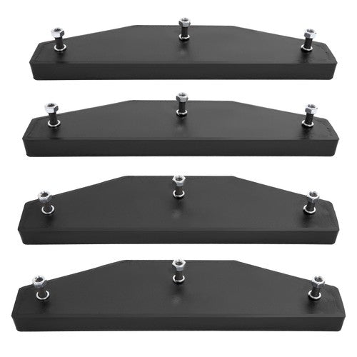 DURAFORCE For John Deere 310 310E 325 410 710 Backhoes 4 Stabilizer Street Pad #AT195669