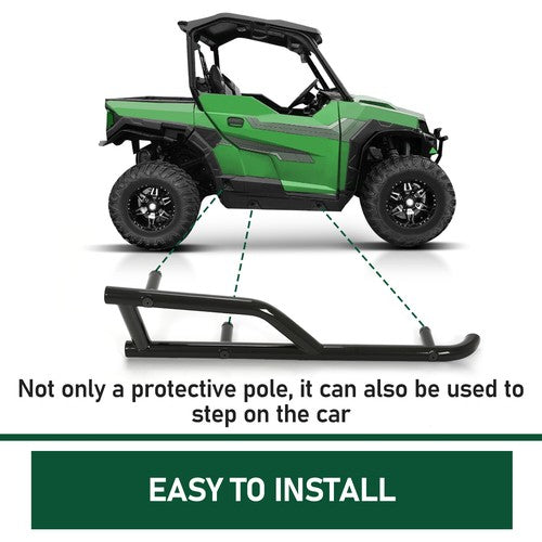 DURAFORCE For Polaris General 1000/XP 1000 2016-2025 Nerf Bar Rock Slider Side Step Bumper