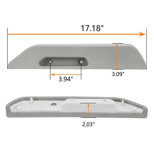 Front Left Right Door Armrest for Chevy GMC C K 1500 2500 3500 1988 1994 90 Gray