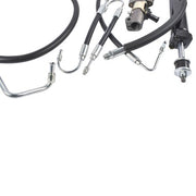DURAFORCE Power Steering Valve Cylinder Hose Kit for Chevy Bel Air 60-64 V8 4.6L 5.3L 5.7L