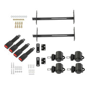 DURAFORCE Retractable Golf Cart Seat Belts Kit 61in Fits For EZGO TXT Yamaha Club Car USA