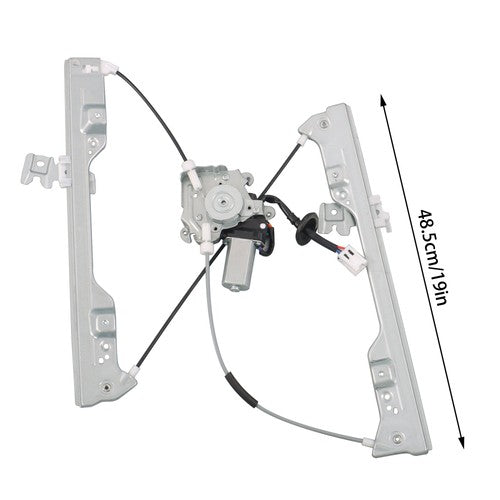 DURAFORCE 741-906 Front Left Power Window Regulator For Nissan Altima 2002-2006 w/ Motor