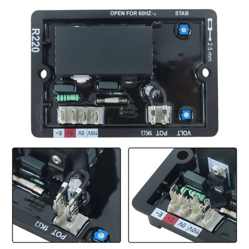 Automatic Voltage Regulator AVR R220 Control Panel Voltage Regulator G ...