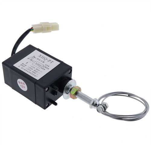 DURAFORCE Electromagnetic XHQ-PT Valve Engine Stop Solenoid 12V Electric Throttle adjuster
