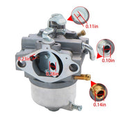 DURAFORCE Lawn Mower Carburetor Kit For Kawasaki 2500 2510 2520 1993-1996 15003-2260