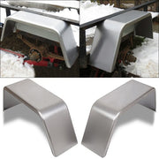 DURAFORCE Square Trailer Fenders For 14"-16" Wheels For Car Hauler Cargo Utility Trailer