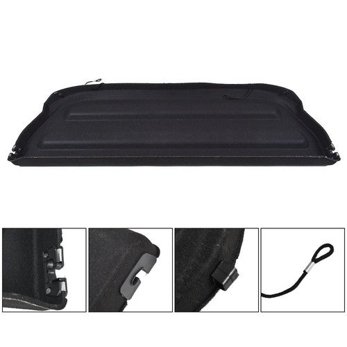 DURAFORCE New Non Retractable Cargo Cover Shield Shade Tonneau Fit For 2015-2019 Honda