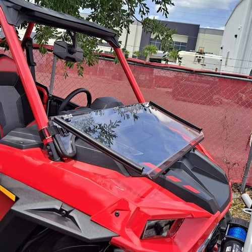 DURAFORCE Heavy Duty Full Flip Windshield For 19-23 Polaris RZR XP 1000/ 4 1000 Windscreen