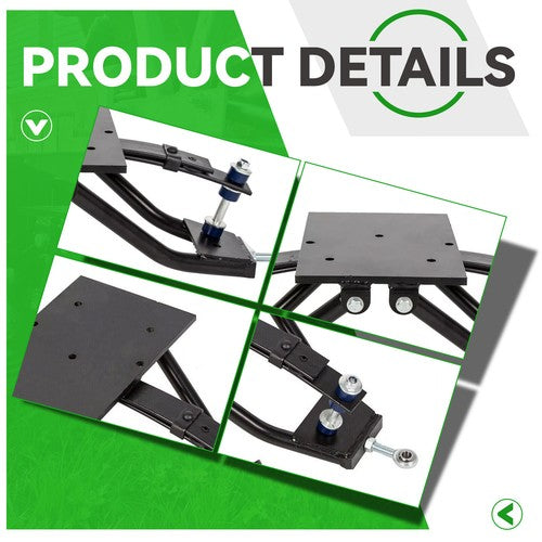 DURAFORCE 6" Double A-Arm Golf Cart Lift Kit For Club Car DS 1982-2003 2001 Electric/Gas