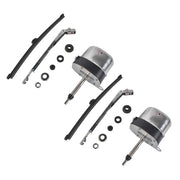 DURAFORCE Stainless Windshield Wiper Motor Kit Street Hot Rod Universal Boat For Chevy 12V
