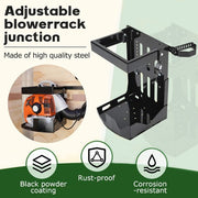 DURAFORCE Trailer Back Pack Sprayer Blower Rack For Open & Enclosed Lawn Landscape Trucks