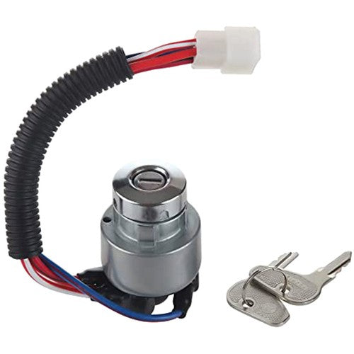 DURAFORCE Ignition Switch w/ 2 Keys 34670-31822 for Kubota L3240 L3130 L3300 L4200 L4200