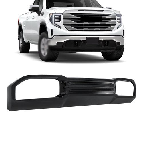 DURAFORCE Front Bumper Lower Plate Durable Plastic Compatible For GMC Sierra 1500 2022-24