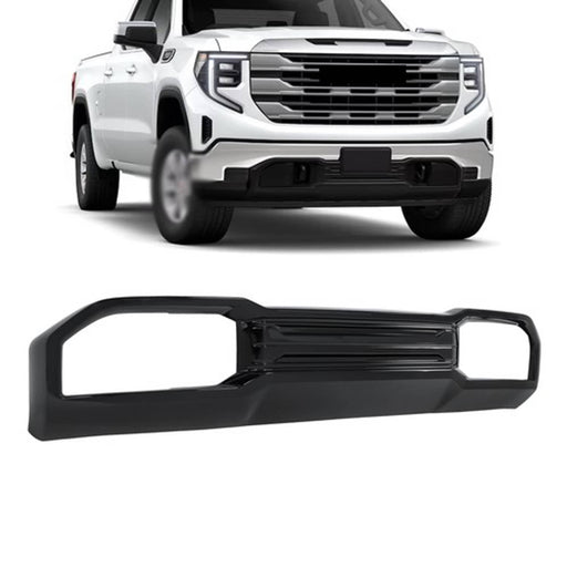 DURAFORCE Front Bumper Lower Plate Durable Plastic Compatible For GMC Sierra 1500 2022-24